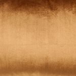 Close up photo of velvet linen rectangular cushion cover in walnut brown colour