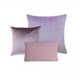 Image of lilac coloured cushion covers