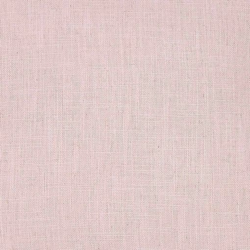 Close up image of polyester cushion cover in baby pink colour