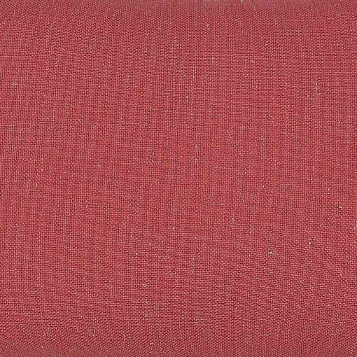 Close up photo of watermelon red polyester cushion cover