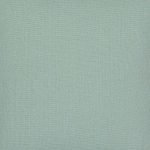 Close up of basic teal cotton linen cushion cover