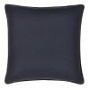 Photo of 45x45cm dark grey cushion cover made of velvet fabric