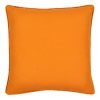 Orange cushion cover in 45x45cm size