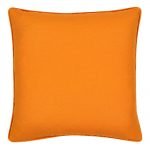 Orange cushion cover in 45x45cm size