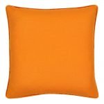 Orange cushion cover in 45x45cm size