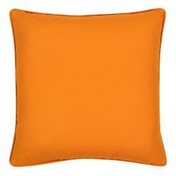 Orange cushion cover in 45x45cm size