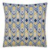 Brightly coloured Aztec-inspired cushion cover in 45cm x 45cm size