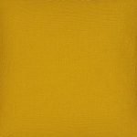 Close-up of plain mustard yellow 45cm x 45cm cushion cover