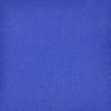Close up image of plain blue square cushion cover