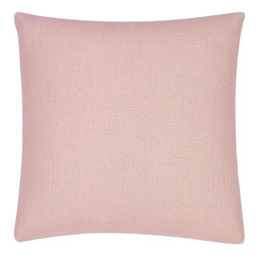 Image of blush pink cushion cover in 45cm x 45cm size