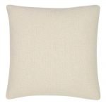 Photo of square cream cushion cover