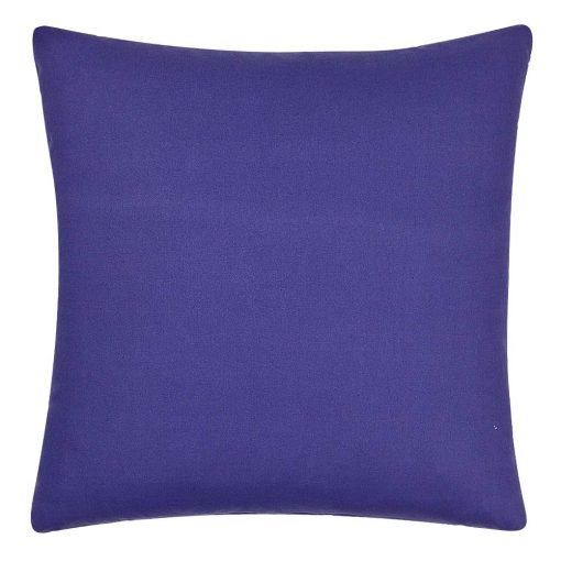 Image of plain midnight navy cushion cover in 45cm x 45cm size
