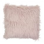 45cm x 45cm Square Fur Purple Cushion cover