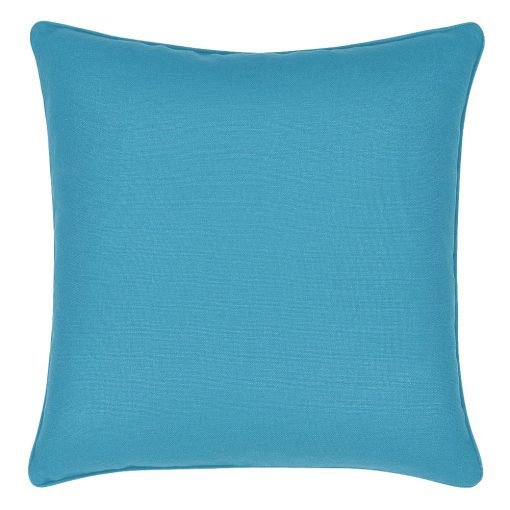 Image of aspen blue cushion cover in 55cm x 55cm size