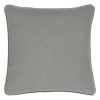 Photo of grey cushion cover in 45cm x 45cm size