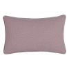 Image of rectangular cushion cover in lavender colour
