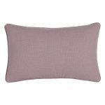 Image of rectangular cushion cover in lavender colour