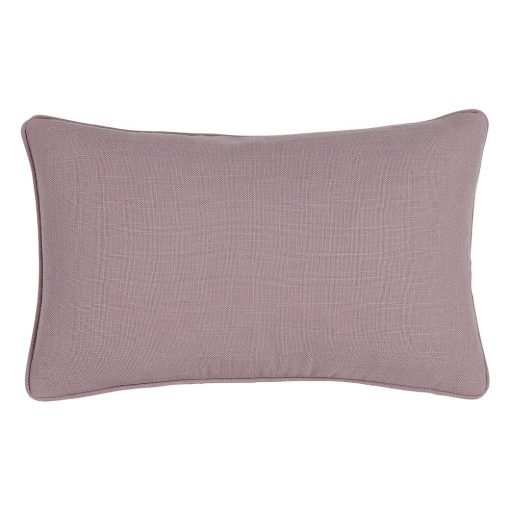 Image of rectangular cushion cover in lavender colour