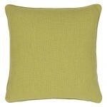 Photo of moss green square cushion cover in 45cm x 45cm size