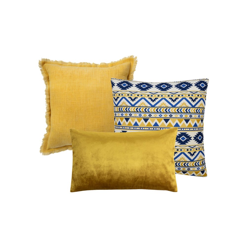 Buy Aztec Gold 3 Cushion Cover Collection Online Simply Cushions