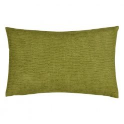 Image of olive green rectangular cushion cover
