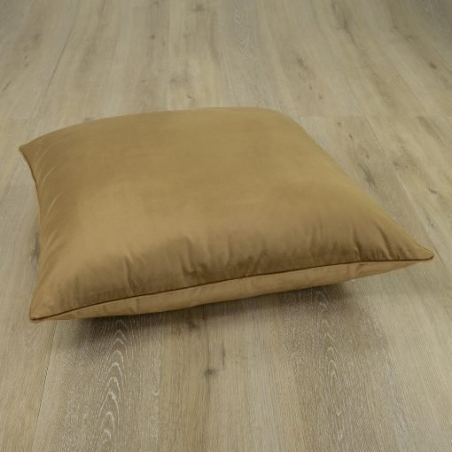 Beautiful tawny brown floor cushion cover in 70cm x 70cm size