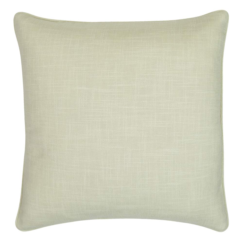 cream linen cushions