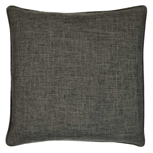 Photo of square grey brown cushion cover