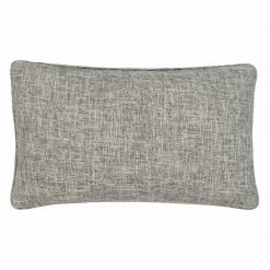 Image of 30cm x 50cm grey cushion cover