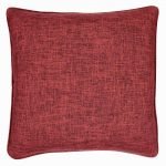 Photo of red maroon cushion cover in 45cm x 45cm size