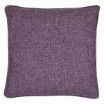 Photo of plum coloured cushion cover in 45cm x 45cm size