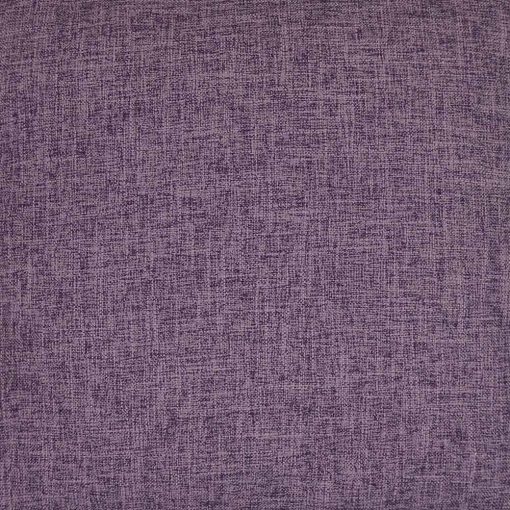 Image of plum coloured cushion made of linen material