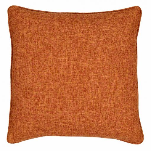 Image of 45cm x 45cm rust coloured cushion