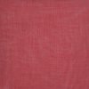 Close-up image of a fashionable scarlett coloured cushion cover made of pure cotton