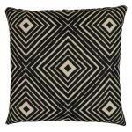 Image of kaleidoscope inspired outdoor cushion made of UV resistant fabric