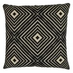 Image of kaleidoscope inspired outdoor cushion made of UV resistant fabric