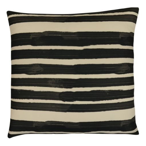 Photo of square tribal stripes outdoor cushion cover