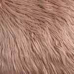Close up photo of feminine and chic rose square fur cushion cover