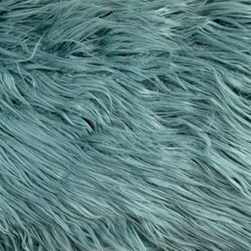 Close up of sea green rectangular cushion cover