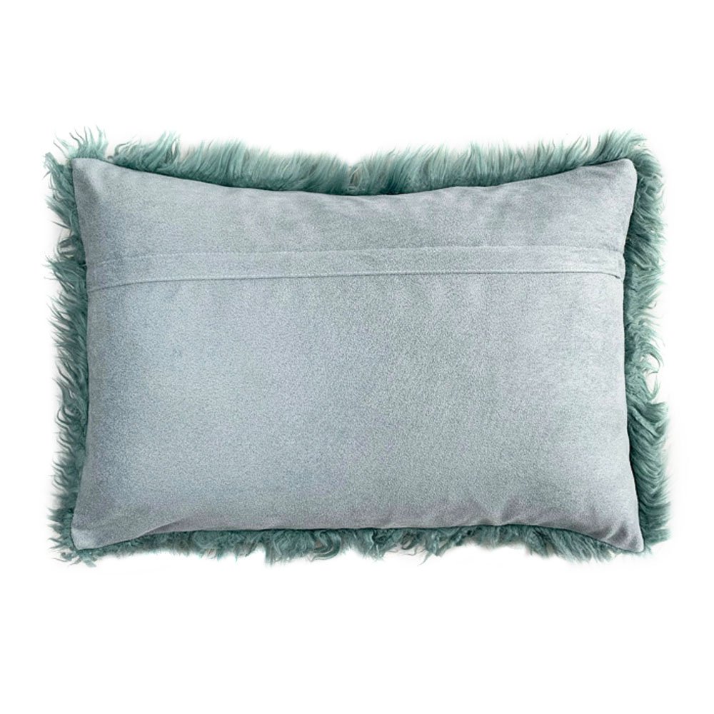 Blue rectangle cushion cheap