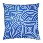 Image of Mediterranean inspired, UV resistant outdoor cushion cover