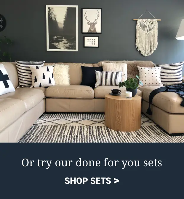 Black And White Lounge Cushions Mobile