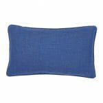 30cm x 50cm royal blue polyester cushion