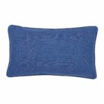 30cm x 50cm royal blue polyester cushion