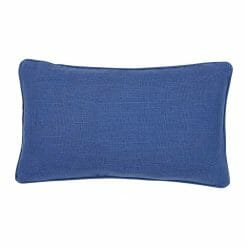 30cm x 50cm royal blue polyester cushion