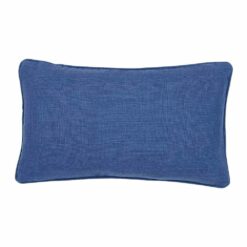 30cm x 50cm royal blue polyester cushion