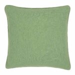 45cm square sage green cushion cover