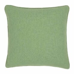 45cm square sage green cushion cover
