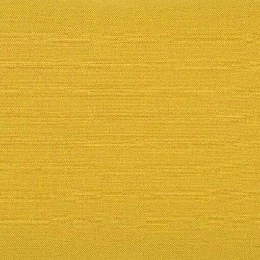 Mustard rectangular polyester pillow
