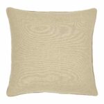 45cm neutral-coloured cushion cover